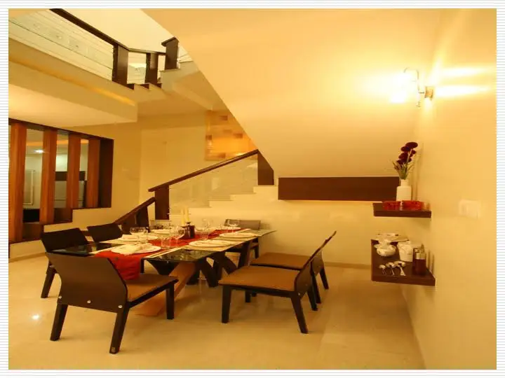 Private residence dining area