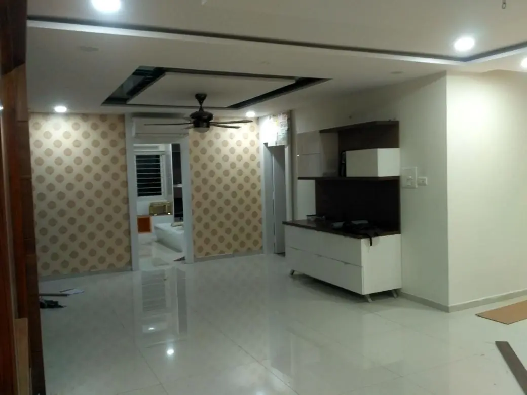 Private residence staircase and foyer area